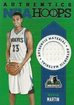 2013-14 Hoops - Authentics #40 Kevin Martin Front