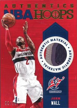 2013-14 Hoops - Authentics Prime #15 John Wall Front