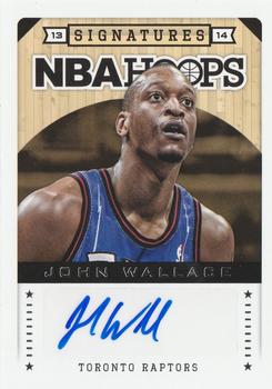 2013-14 Hoops - Signatures #59 John Wallace Front