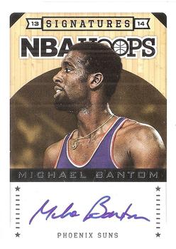 2013-14 Hoops - Signatures #65 Mike Bantom Front