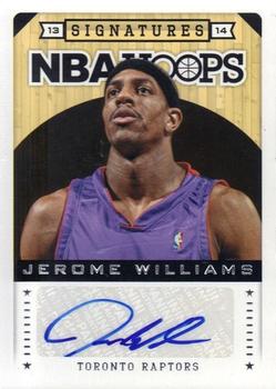 2013-14 Hoops - Signatures #66 Jerome Williams Front