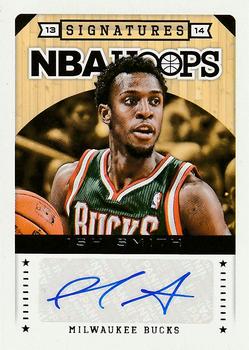 2013-14 Hoops - Signatures #69 Ish Smith Front