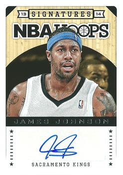 2013-14 Hoops - Signatures #131 James Johnson Front
