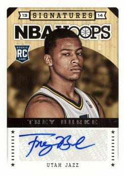 2013-14 Hoops - Signatures #182 Trey Burke Front