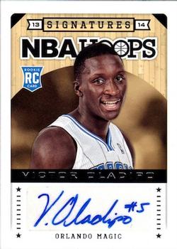2013-14 Hoops - Signatures #185 Victor Oladipo Front