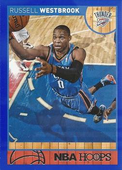 2013-14 Hoops - Blue #68 Russell Westbrook Front