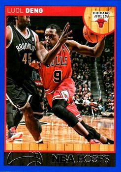 2013-14 Hoops - Blue #91 Luol Deng Front