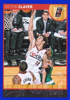 2013-14 Hoops - Blue #136 Victor Claver Front