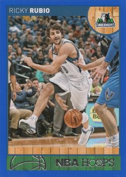 2013-14 Hoops - Blue #152 Ricky Rubio Front