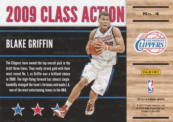 2013-14 Hoops - Class Action #4 Blake Griffin Back