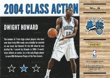 2013-14 Hoops - Class Action #9 Dwight Howard Back