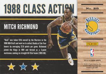 2013-14 Hoops - Class Action #25 Mitch Richmond Back