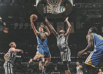 2013-14 Hoops - Courtside #15 Klay Thompson Front