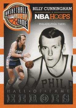 2013-14 Hoops - Hall of Fame Heroes #11 Billy Cunningham Front