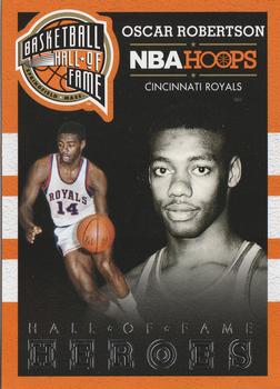 2013-14 Hoops - Hall of Fame Heroes #14 Oscar Robertson Front
