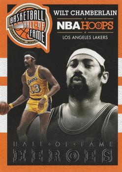 2013-14 Hoops - Hall of Fame Heroes #15 Wilt Chamberlain Front