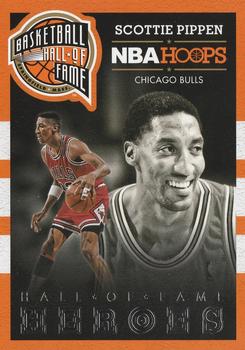 2013-14 Hoops - Hall of Fame Heroes #22 Scottie Pippen Front