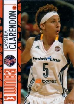 2013 Rittenhouse WNBA #30 Layshia Clarendon Front