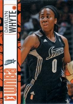 2013 Rittenhouse WNBA #71 Davellyn Whyte Front