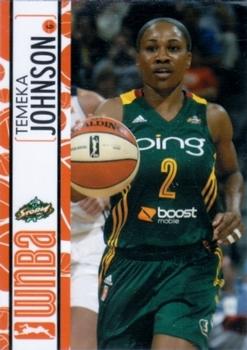 2013 Rittenhouse WNBA #83 Temeka Johnson Front