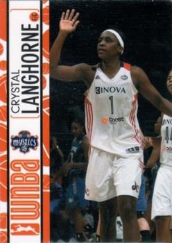2013 Rittenhouse WNBA #93 Crystal Langhorne Front
