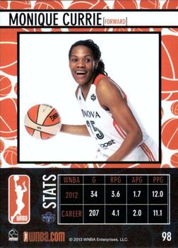 2013 Rittenhouse WNBA #98 Monique Currie Back