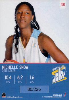 2011 Rittenhouse WNBA #38 Michelle Snow Back