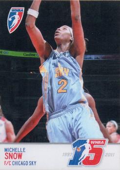 2011 Rittenhouse WNBA #38 Michelle Snow Front