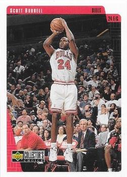 1997-98 Collector's Choice Chicago Bulls #CB9 Scott Burrell Front