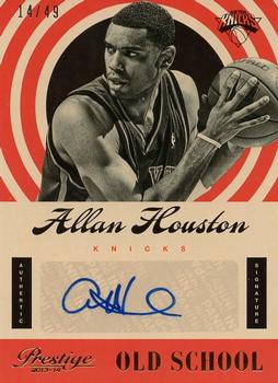 2013-14 Panini Prestige - Old School Signatures #1 Allan Houston Front