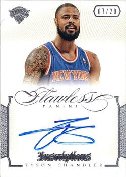 2012-13 Panini Flawless - Inscriptions #7 Tyson Chandler Front