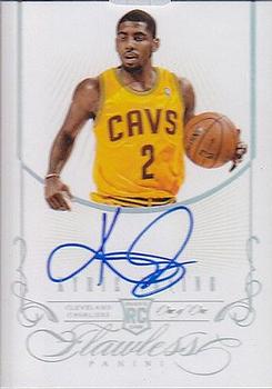 2012-13 Panini Flawless - Rookie Autographs Platinum #2 Kyrie Irving Front