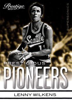 2013-14 Panini Prestige - Prestigious Pioneers #20 Lenny Wilkens Front