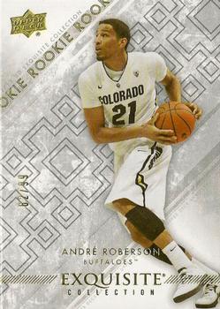 2012-13 Upper Deck Exquisite - 2013-14 Rookies #R12 Andre Roberson Front