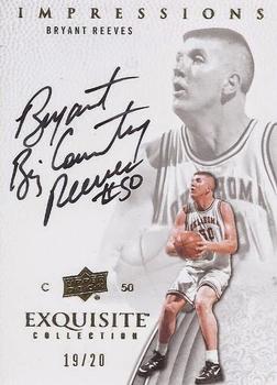 2012-13 Upper Deck Exquisite - Impressions #I-BR Bryant Reeves Front