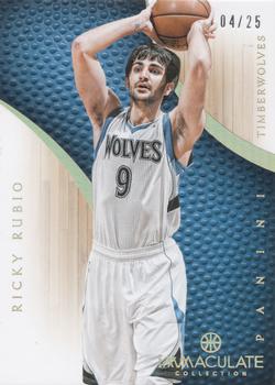 2012-13 Panini Immaculate Collection - Gold #64 Ricky Rubio Front