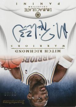 2012-13 Panini Immaculate Collection - Inscriptions #IN-MR Mitch Richmond Front