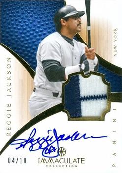 2012-13 Panini Immaculate Collection - Rookie Autographed Patches Sports Variations #134 Reggie Jackson Front