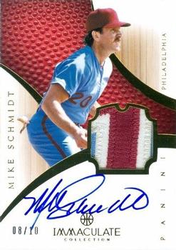 2012-13 Panini Immaculate Collection - Rookie Autographed Patches Sports Variations #134 Mike Schmidt Front