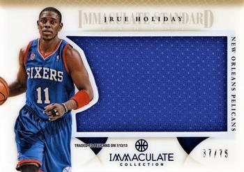 2012-13 Panini Immaculate Collection - Immaculate Standard #IS-JU Jrue Holiday Front