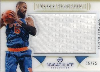 2012-13 Panini Immaculate Collection - Immaculate Standard #IS-TC Tyson Chandler Front