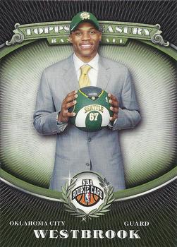 2008-09 Topps Treasury #104 Russell Westbrook Front
