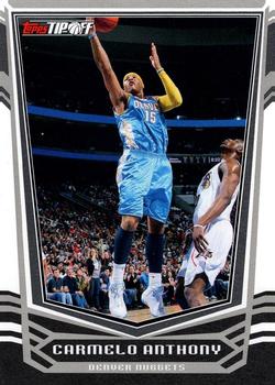 2008-09 Topps Tipoff #70 Carmelo Anthony Front