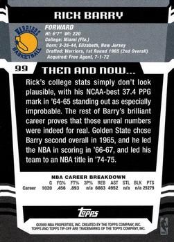 2008-09 Topps Tipoff #99 Rick Barry Back