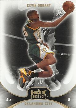 2008-09 Fleer Hot Prospects #25 Kevin Durant Front