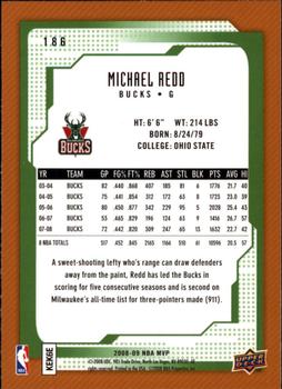 2008-09 Upper Deck MVP #186 Michael Redd Back