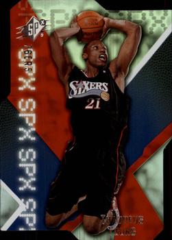 2008-09 SPx #22 Thaddeus Young Front