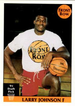 1991 Front Row Japanese #1 Larry Johnson Front