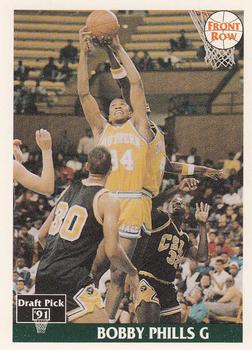 1991 Front Row Japanese #37 Bobby Phills Front