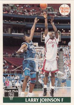 1991 Front Row Japanese #44 Larry Johnson Front